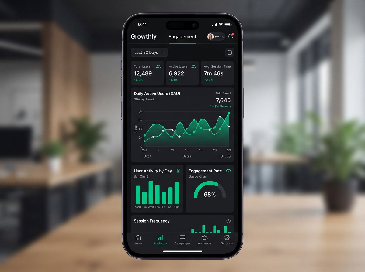Application mobile Growthly